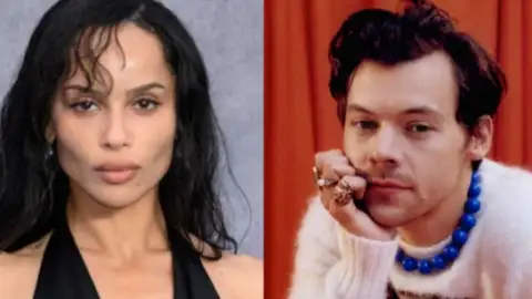 Zoe Kravitz e Harry Styles são vistos juntos na Itália e acendem rumores de romance