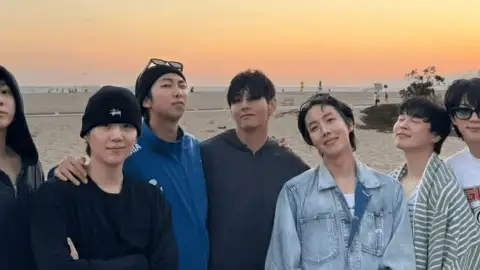 Integrantes do BTS estão morando juntos em Los Angeles para trabalhar em novo álbum