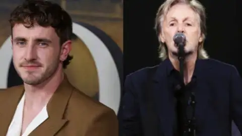Paul Mescal revela experiência de conhecer Paul McCartney antes de vivê-lo em filmes dos Beatles