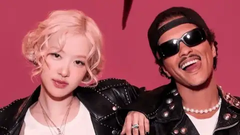 Rosé quebra recorde com clipe de "APT.", parceria com Bruno Mars