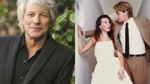 Jon Bon Jovi fala pela primeira vez sobre Jake Bongiovi e Millie Bobby Brown adotarem primeira filha